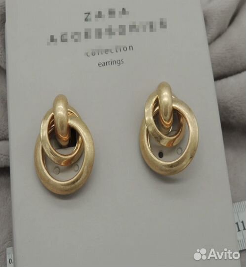 Новые серьги Zara, Mango