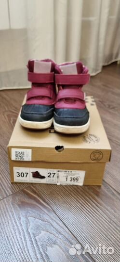 Ботинки демисезонные 27 размер