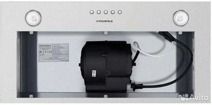 Вытяжка Maunfeld Crosby Singl 5028 нержавеющая сталь