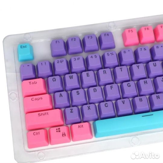 Набор PBT Кейкапов Cotton Candy