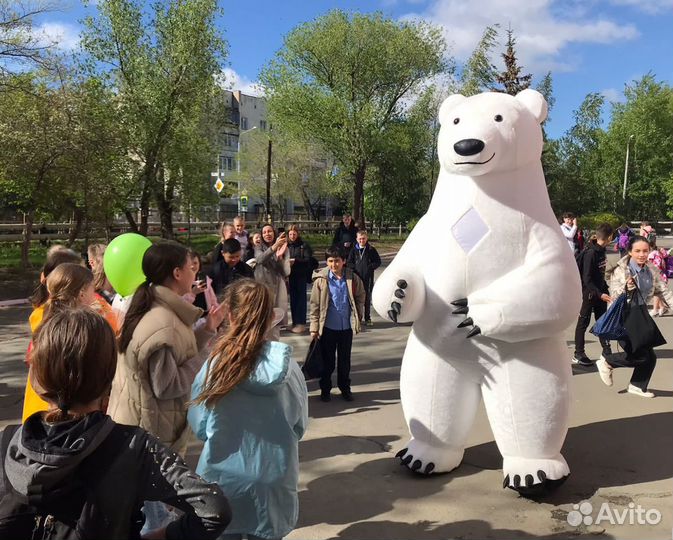 Поздравление Белого Мишки