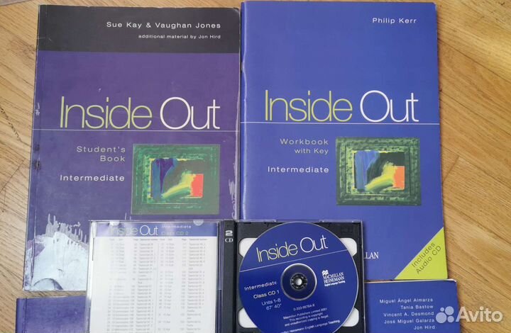 Комплект учебников и диско Inside Out Intermediate
