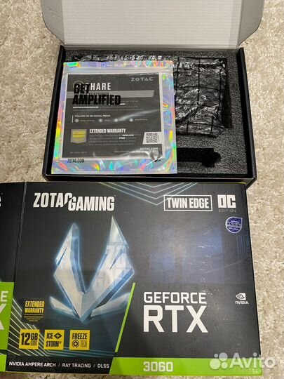 Видеокарта zotac rtx 3060 12gb