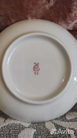 Чашки, чайник, стопки, графин, блюдца СССР, винтаж