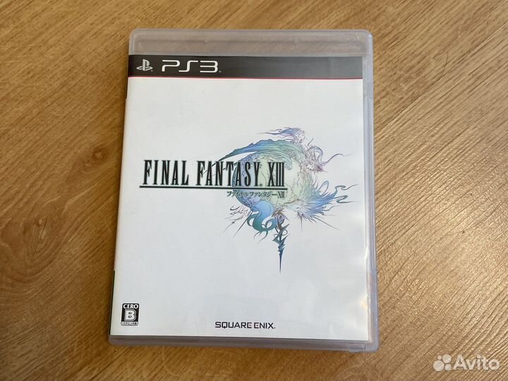 Final Fantasy xiii PS3 Japan