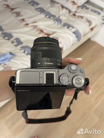 Фотоаппарат canon eos M6 Mark II