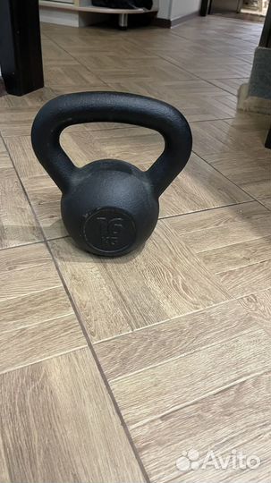 Гиря чугунная 16 кг