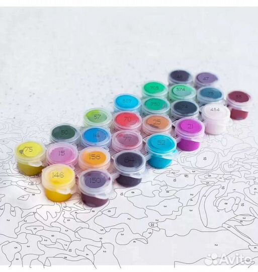 Картина по номерам, набор для творчества 20х30