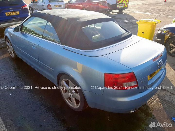 Разбор audi A4 B6 Cabrio 2005 г. 1.8t