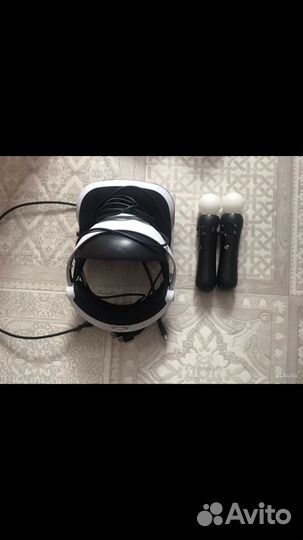 Игровая приставка ps4 с играми и VR