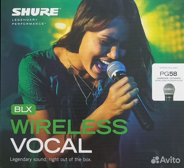 Микрофон беспроводной shure