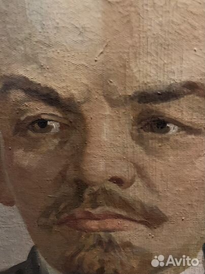 Портрет ленина масло