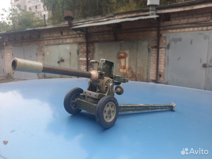 Игрушка пушка СССР