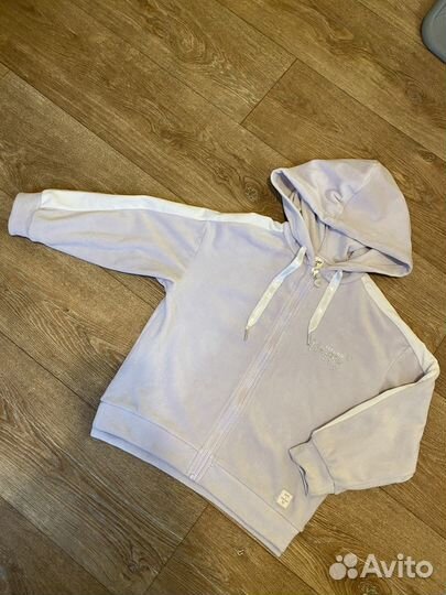 Зип худи велюровое 128