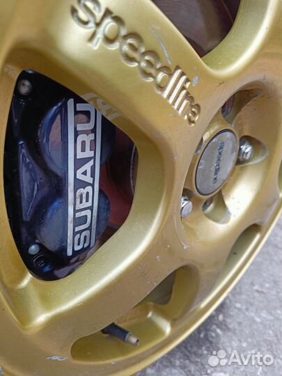 Speedline 15 7J ET50 Subaru 4Pot Ok