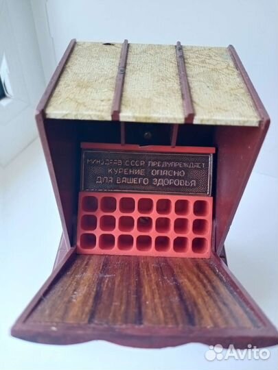 Сигаретница шкатулка музыкальная СССР