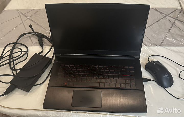 Игровой ноутбук msi gf65 thin. Rtx 2060+i5 9600