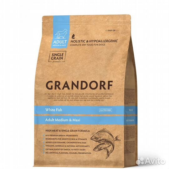 Сухой корм для собак Grandorf