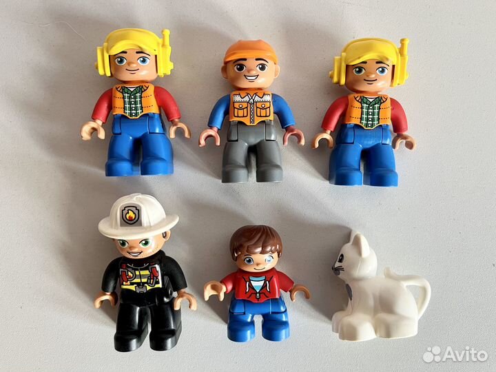 Лего Дупло техника. 3 набора 10812, 10811, 10901