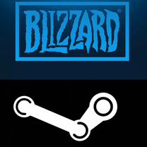 Любые игры Steam и Blizzard в России