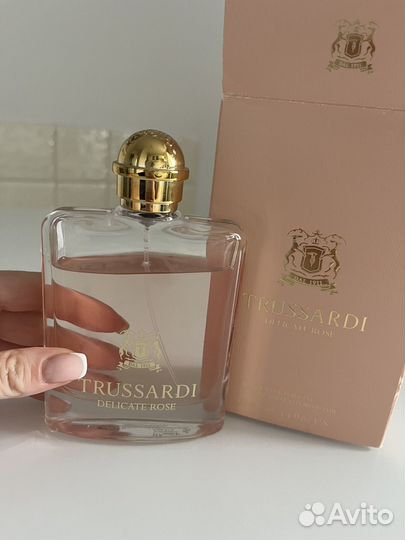 Trussardi delicate rose оригинал