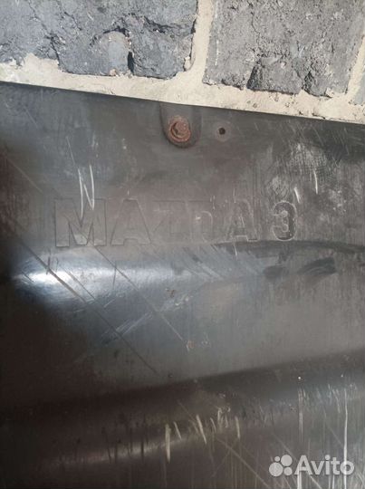 Защита картера двигателя на Мазда 3