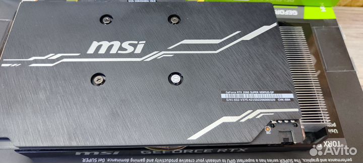 Rtx 2060 super 8GB MSI ventus + скупка видеокарт