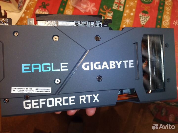 Видеокарты nVidia RTX 3060 ti samsung