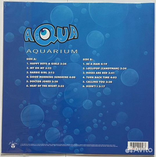 Виниловая пластинка Aqua - Aquarium (Limited Editi