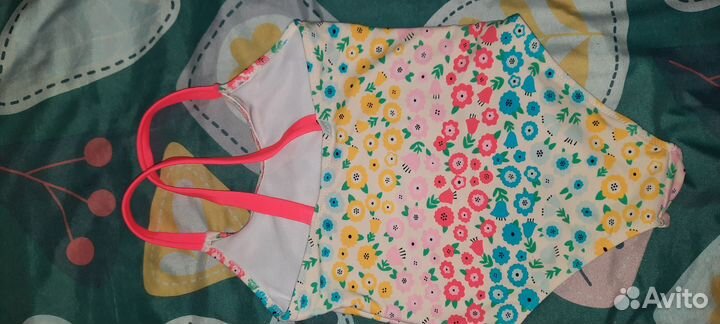 Купальник для девочки 5-6лет, бу