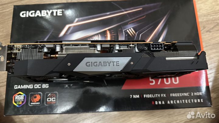 Видеокарта gigabyte rx 5700