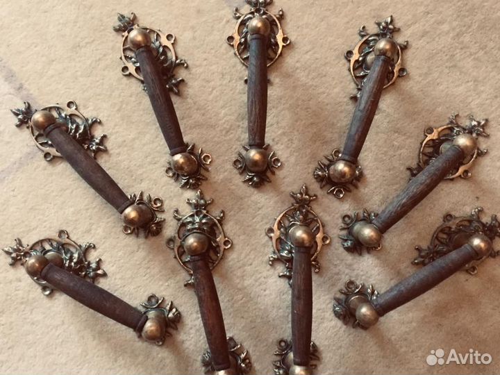 Ручка дверная входные парадные Ампир Раритет