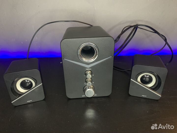 Колонки для компьютера с сабвуфером