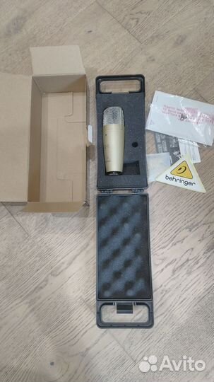 Микрофон behringer c1 + u-phoria um2
