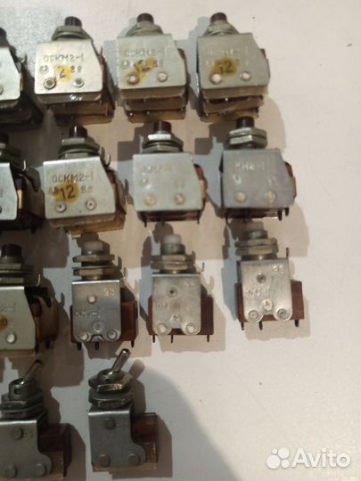 Кнопки переключатели