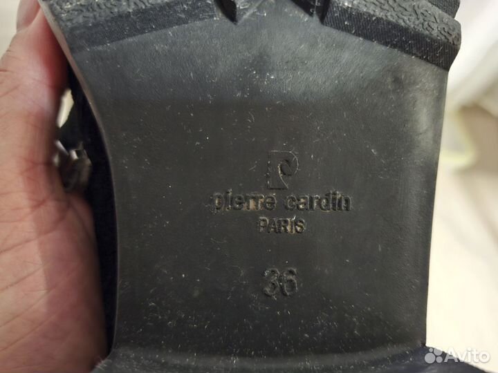 Ботинки зимние замшевые женские 36,37