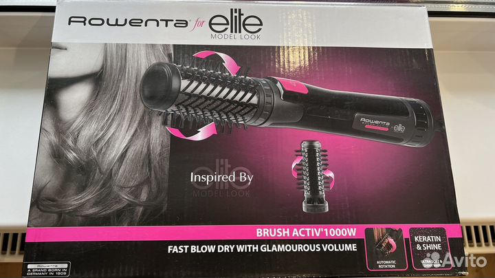 Фен щетка rowenta