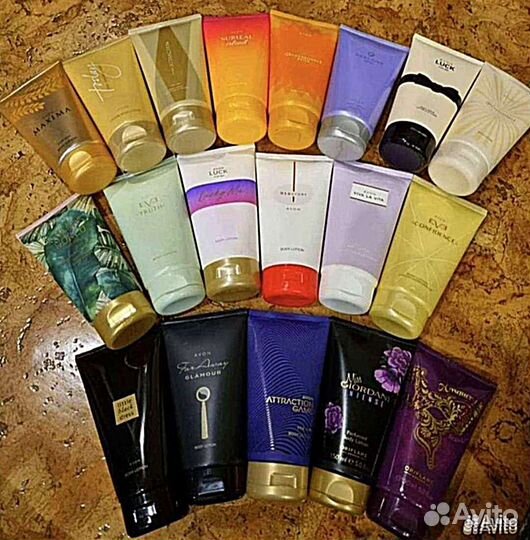 Лосьон для тела, крем, масло Oriflame, Avon