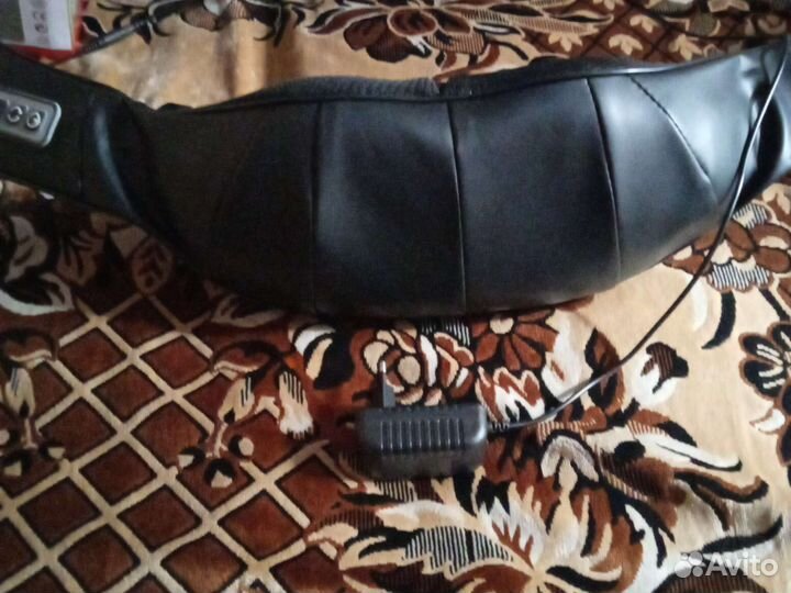 Массажер для шеи и спины роликовый