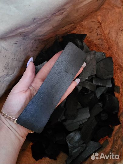 Уголь древесный в мешках