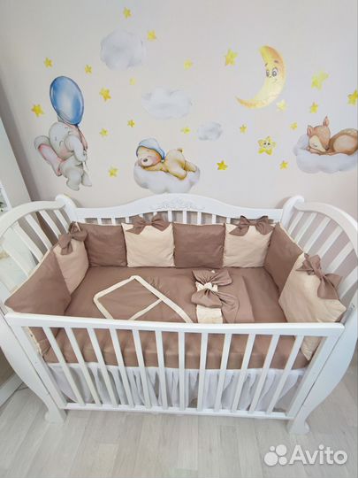 Комплект в кроватку с бортиками