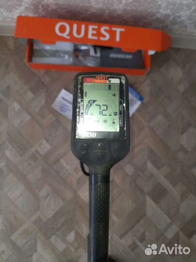 Металлоискатель бу quest X10