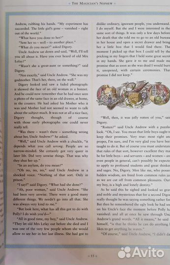 Книга на английском. Льюис Хроники Нарнии