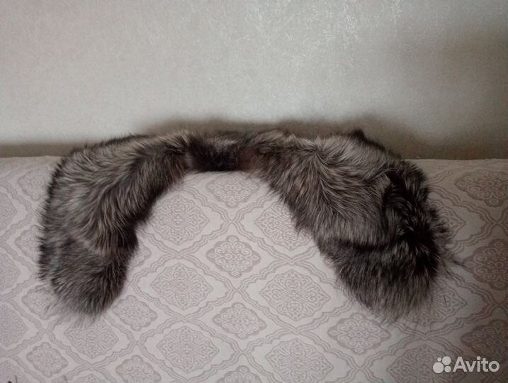 Меховой воротник песец