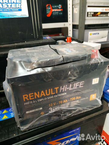 Аккумулятор Рено 70ah