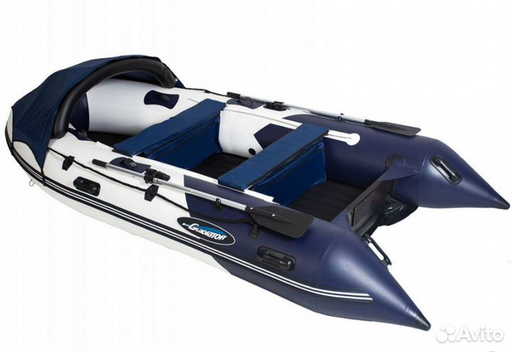 Моторная лодка пвх gladiator E380PRO