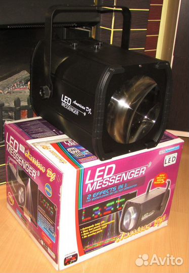 Светомузыка ADj LED Messenger RGB Mic DMX PC New