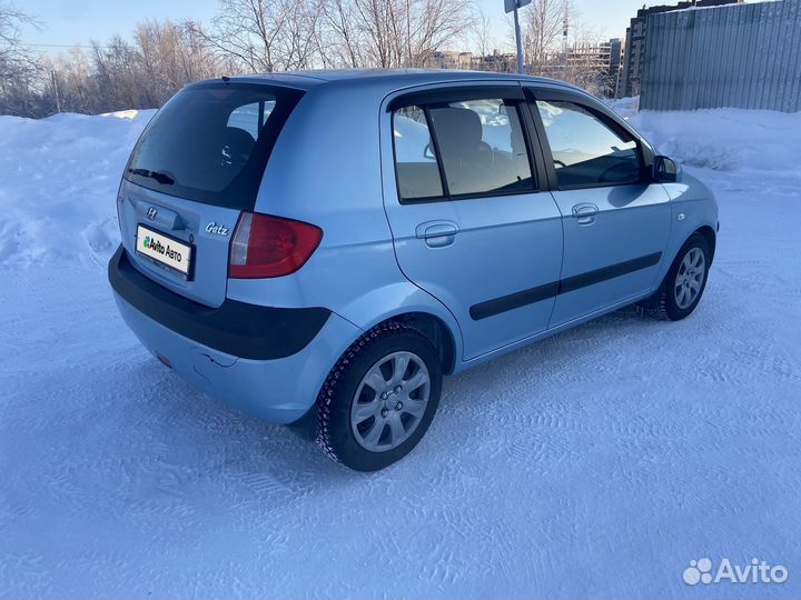 Hyundai Getz 1.4 AT, 2007, 132 000 км