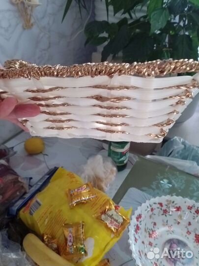 Корзина плетеная