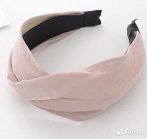 Ободок 3 шт.цвет Пудра